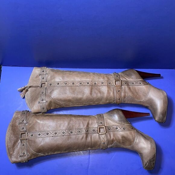 Gianni Bini Apache Knee Heels Boots - Picture 1 of 15